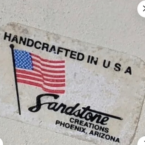 Ted DeGrazia, Tea candle holder, Hand made, 
Measurements 4” H X 3 1/2" W X 3" D - Picture 9 of 9